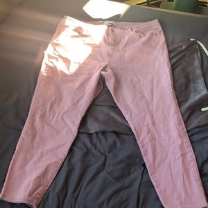 Lane Bryant high rise ultimate stretch skinny pant